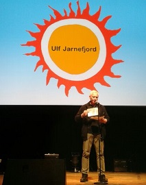 Ulf Jarnefjord speaking at climate parliament
